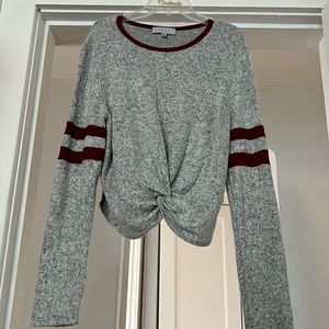 SO SOFT cropped sweater.